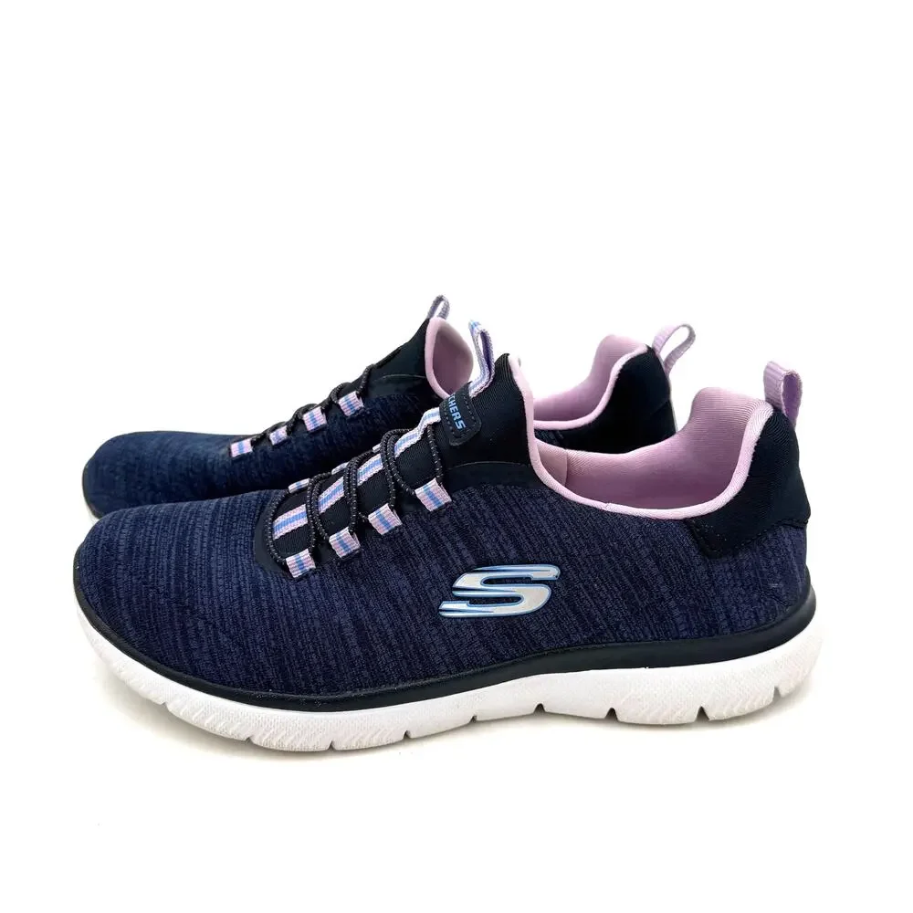 Skechers Women's Summits-Fresh Impression Slip On Memory Foam Sneakers Size 7.5